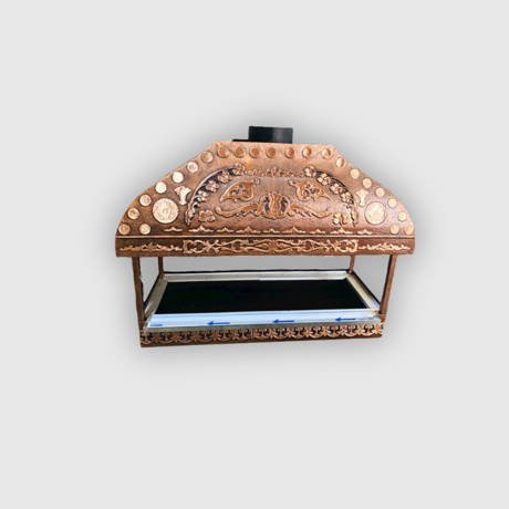 Bakır Ocakbaşı Mangalı Isı Yalıtımsız 